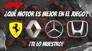 ¿CUÁL ES EL MEJOR MOTOR DE F1 23 Retos F1 23 [upl. by Kayley]