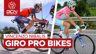 Vincenzo Nibalis Giro Pro Bikes [upl. by Narine]