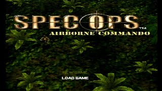 Spec Ops Airborne Commando  Gameplay PS1 [upl. by Ennailuj392]