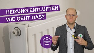 Wie entlüfte ich eine Heizung  Hausverwaltung amp Immobilien Jaklitsch [upl. by Hernardo]