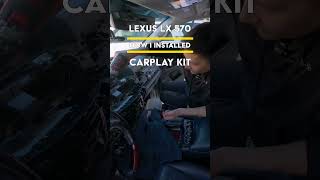 Flawless CarPlay Installation lexus approved best highquality carplay automobile diy shorts [upl. by Lewin]