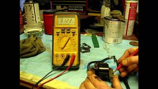 Ignition Coil Testing with ohm meter for small engines  BriggsTecumseh  How To [upl. by Griffith]