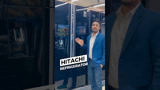 hitachi 4 door refrigerator। 2024। glass door। black fridge। hitachi [upl. by Pavier17]