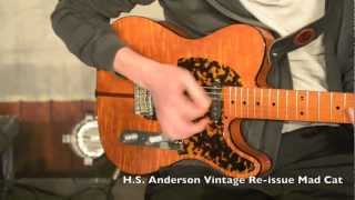 HS Anderson Original 79 Mad Cat vs Vintage Reissue [upl. by Linetta805]