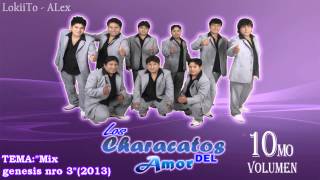 ☆Characatos del amor ✔ Mix Genesis  3 ★Vol 10•EXCLUSIVO 2013 [upl. by Fang13]