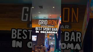 BEST Sports Bar in Oklahoma GRIDIRON at RiverSpirit Casino in TULSA OKLAHOMA shorts [upl. by Marx906]