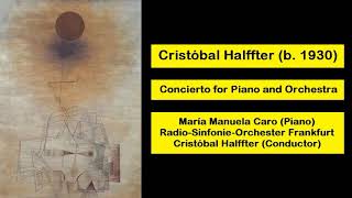 Cristóbal Halffter b 1930  Concierto for Piano and Orchestra [upl. by Haeckel422]