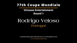 Rodrigo Veloso  Portugal  Coupe Mondiale Virtuoso Entertainment 2024  Round 1 [upl. by Floria]