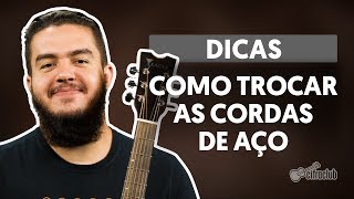 MUDAR ALTURA DAS CORDAS DO VIOLÃO COM MICROAFINAÇÃO [upl. by Teahan473]