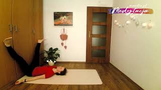 JOGA NA HOME OFFICE – PRAKTYKA NA DOLNE PLECY [upl. by Isaacs]