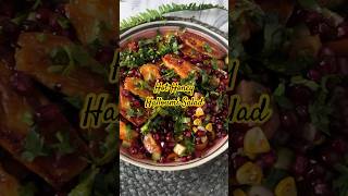 Hot Honey Halloumi Salad The most delicious salad idea for summer halloumi saladrecipe salad [upl. by Eelimaj]