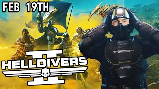 Cadet Sips Reporting For Duty in Helldivers 2 [upl. by Eelrac]