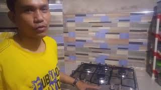 How to install built in hob  kagandahan ng built in hob or cook top vs gas stove [upl. by Baxter812]