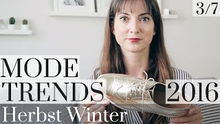 Metallic Look  Modetrends Herbst Winter 2016  Teil 3 von 7 Modeblog Herbsttrends Mode [upl. by Phiona]