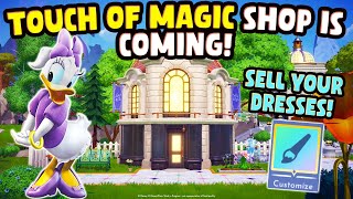 HUGE NEWS in Disney Dreamlight Valley DAISY DUCK Will Run Touch of Magic Shop in The Next Update [upl. by Naz]