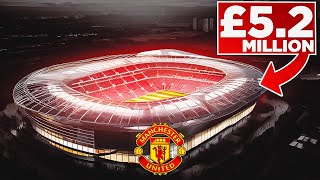 Inside Manchester Uniteds Old Trafford Stadium Makeover [upl. by Irby]