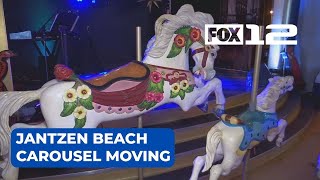 Jantzen Beach carousel will move to The Dalles [upl. by Ydaj]