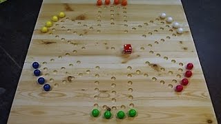 How to Make a Marble Game Board woodloggercom [upl. by Inoliel]