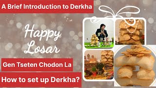 The correct way to Set up Derkha  How do you set up Losar Derkha losarfestival tibetanvlog [upl. by Child776]