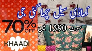 Khaadi Flat 70 Winter Sale Starting Rs290 January 13 2024 [upl. by Nywled]