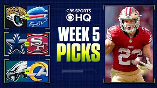 NFL Week 5 Betting Guide EXPERT PICKS For Each Game I CBS Sports [upl. by Nsaj611]