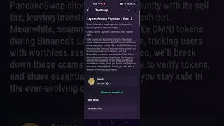 Crypto Scams Exposed Part 2 TapSwap vedio Code [upl. by Nainatrad]