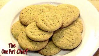 Butterscotch Cookies  One Pot Chef [upl. by Hilario]