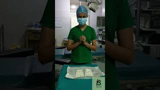 Sterile Gloving Nursing Technique Steps motivation hospital nurse success sl [upl. by Lara]