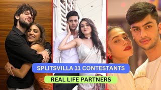 SPLITSVILLA 11 CONTESTANTS AND THEIR REAL LIFE CONNECTIONS🤯 [upl. by Medardas194]