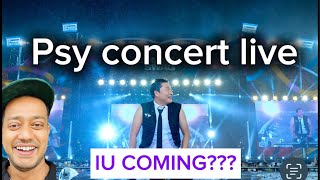 Psy concert in korea live IU COMING Subtle Crazy Korea 🇮🇳 is live [upl. by Marvel]