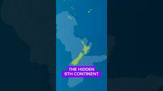 Zealandia The Lost 8th Continent Beneath the Pacific trending facts zealandia shorts [upl. by Phil]