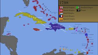 The History of the Caribbean Every Year [upl. by Nivram531]