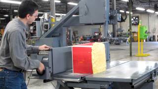 Model 230 Bandsaw with Options Demonstration [upl. by Sorvats]