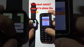 How to connect T500 smart watch [upl. by Atilek458]