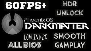 How To Install Phoenix Os DarkMatter Latest Version CODMPUBGMPUBGMLFF [upl. by Tobit784]