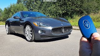 Maserati GranTurismo 42 V8 405 TEST Włoska robota na 100 [upl. by Burrell]