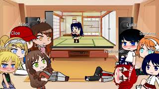 MLB reacts to marinette’s singing [upl. by Alegnasor460]