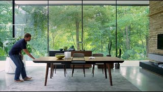 Modern Extendable Dining Table [upl. by Grier74]