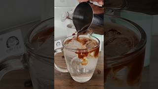 Black iced coffee  tutorial de café [upl. by Fachanan]