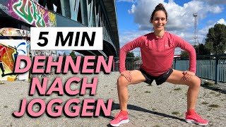 Dehnen nach dem Joggen [upl. by Ellett]