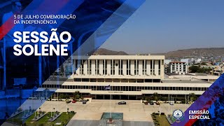 Sessão Solene Cabo Verde 49 Anos de Independência [upl. by Nrubloc]