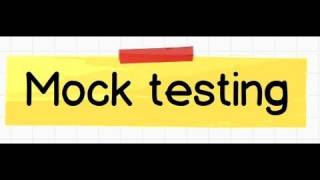 What is Mock testing  MOQ [upl. by Celesta934]