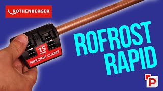 Rothenberger Rofrost Rapid Pipe Freezing Kit [upl. by Annodas813]