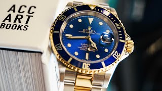 Is the Rolex Submariner 16613LB a subtle flex JS Jewelers [upl. by Nailluj]