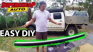 How to Install an 4WD Awning and Review [upl. by Ahsetal715]