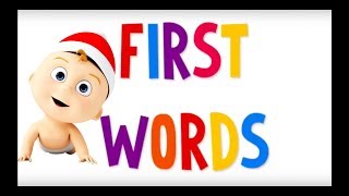 Baby  Toddler First Words  EDUCATIONAL VIDEO  LEARNING FOODS ANIMALS PETS COLORS WITH SOUNDS [upl. by Etezzil64]