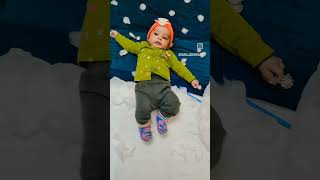 my Kiyansh  winterseason fivemonthbabyactivities [upl. by Filemon]