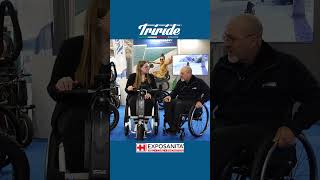 Triride ad Exposanità 2024  Multi Traction wheelchair [upl. by Nitram]