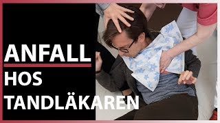 Begränsningen av epilepsi och får ett anfall hos tandläkaren [upl. by Rekrap]