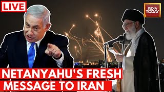 Israel Vs Iran War  Netanyahu Warns Iran In UN Live  Iran Attack Today  Israel Attack Today Live [upl. by Chung]